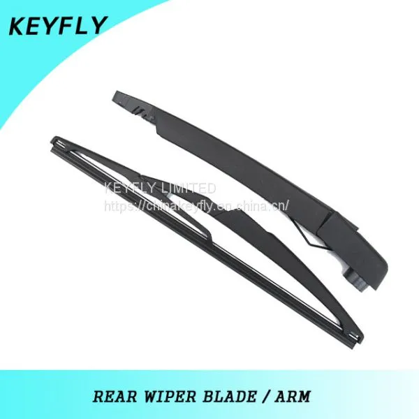 DACIA SANDERO II 2012 300mmCar Windshield Wiper Blades , Teflon Coating Rubber Wiper Blade Arm,Black，High Level photo-2