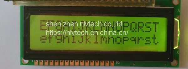 LCD Modules 16X2 I2C LCD 1602 Modules NLV-C1627A-YFSEDY-B0 photo-3