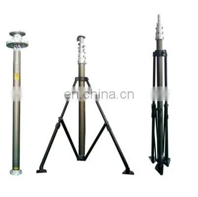 Telescopic Hand Operated Lighting Tower for Vehicle Mounted and Tripod Installation photo-2