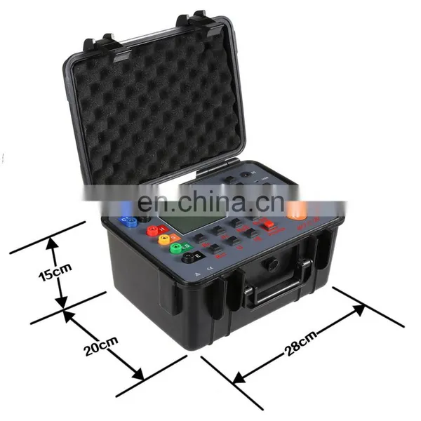 Digital Earth Resistance Tester Ground Resistance Meter Soil Resistivity Test photo-5