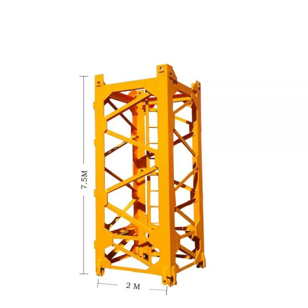 Top Sale Popular Product 7.5m Basic Mast For Construction Machinery Tower Crane photo-2