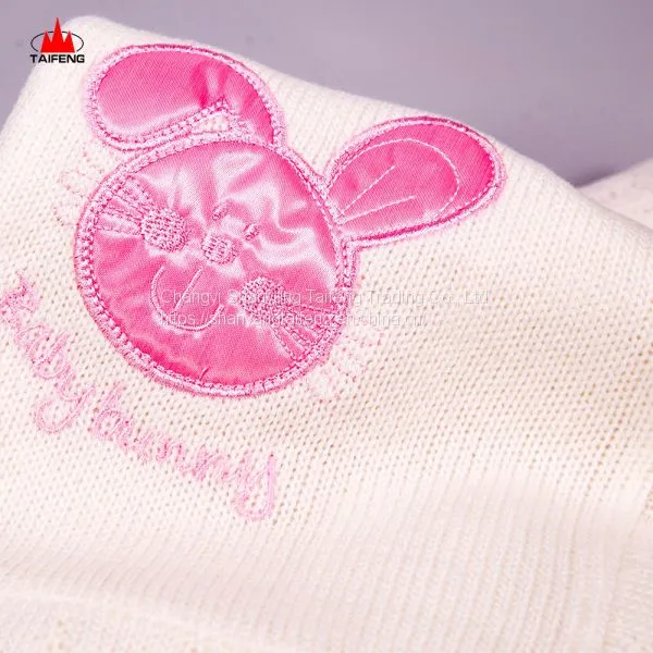 2020 New Style Cotton Baby Shawls and Blankets 100% Acrylic Jacquard photo-4