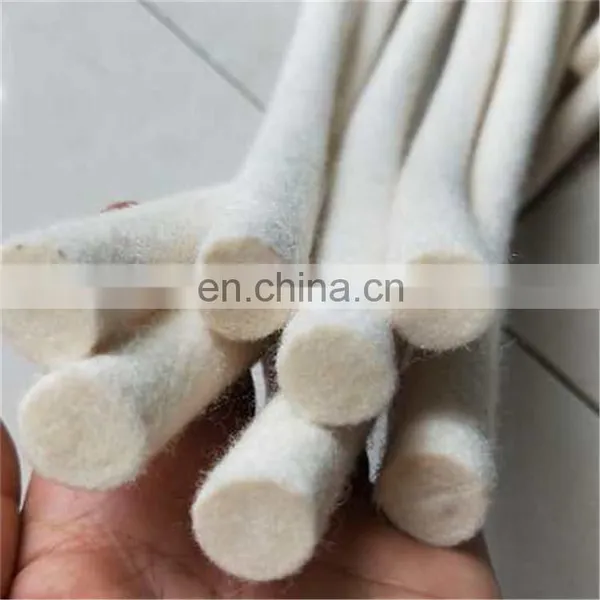 Oil-absorbing White Wool Felt Blocks String Wool Felt Rope 1m Length photo-3