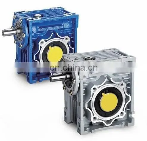 Aluminium RV Worm Speed Reducer Gearbox Geared Motor photo-4
