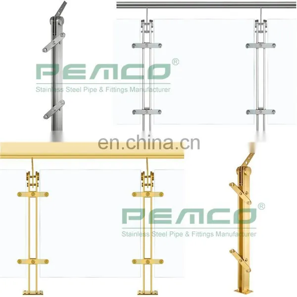 Hot Selling Balcony Stainless Steel Luxury Railing Stairs Railing Designs in Steel Manufacturer in China photo-5