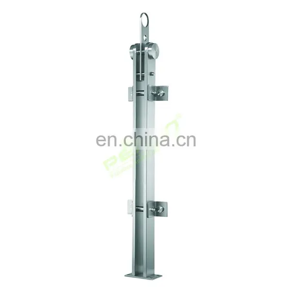 New Arrival Balcony Railing Post Stainless Steel Glass Balustrade Balustrade Design Systems photo-5