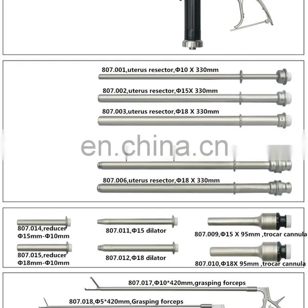 Medical Electric Hysterectomy Morcellator Uterus Resect Equipment photo-6