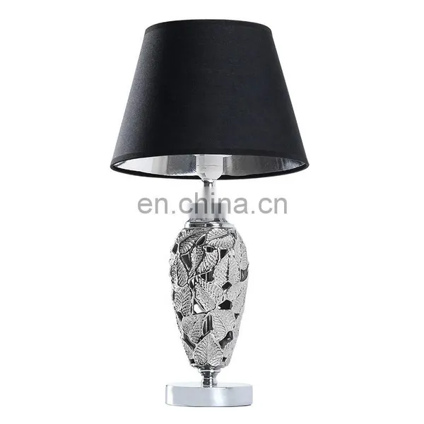 New Design of Flower Pattern Ceramic Table Lamp for Reading Room photo-5