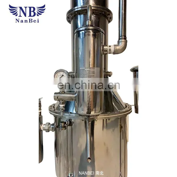 Stainless Steel Distillation Laboratory Water Distiller Large Volume photo-3