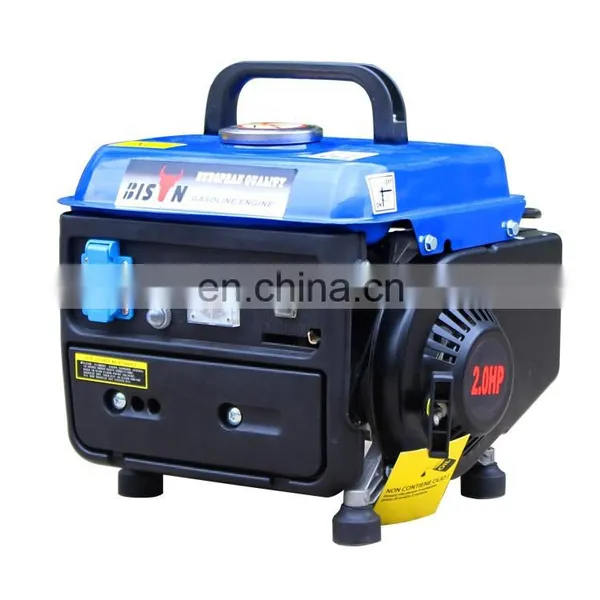 Bison 650w 220 Volt Small Portable Petrol Gasoline Mini Generator 12v dc photo-2