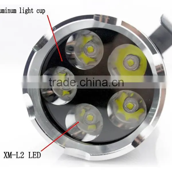 5000 Lumen High Power Super Bright Multi Rechargeable Led Flashlight photo-3