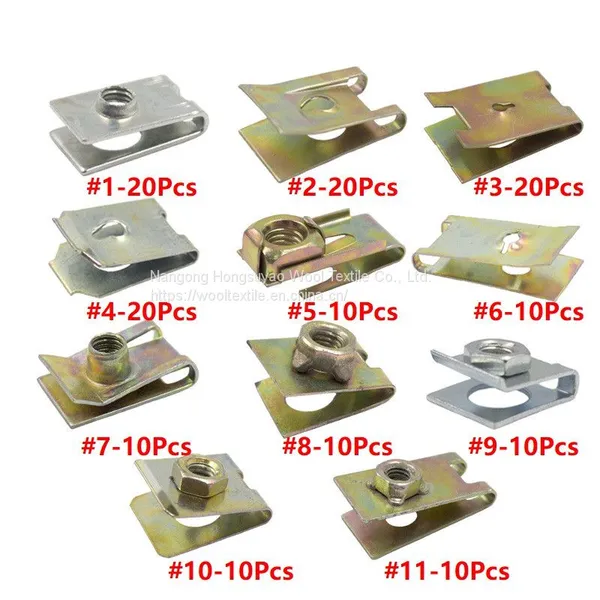 150pcs Metal Auto Body Rivet Fastener Push Clip Screw Kit Tool photo-2