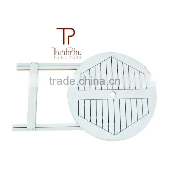 MARITA- BISTRO SET - High Quality Outdoor Furniture - Eucalyptus Wood photo-3