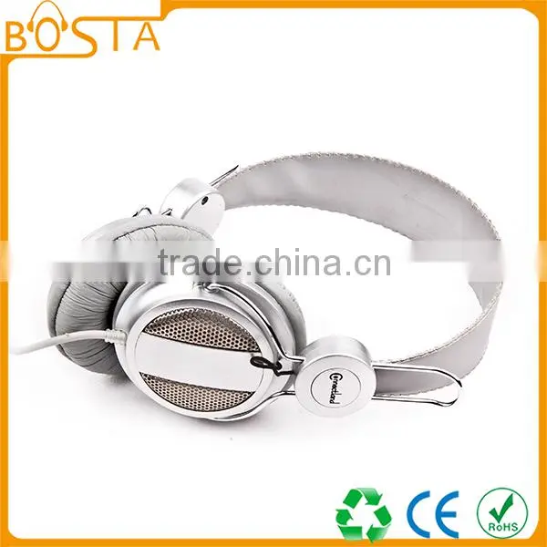 High Tech Fancy Communication Walkid Talkie Super Bass Coolest Design Silver Headphones photo-5