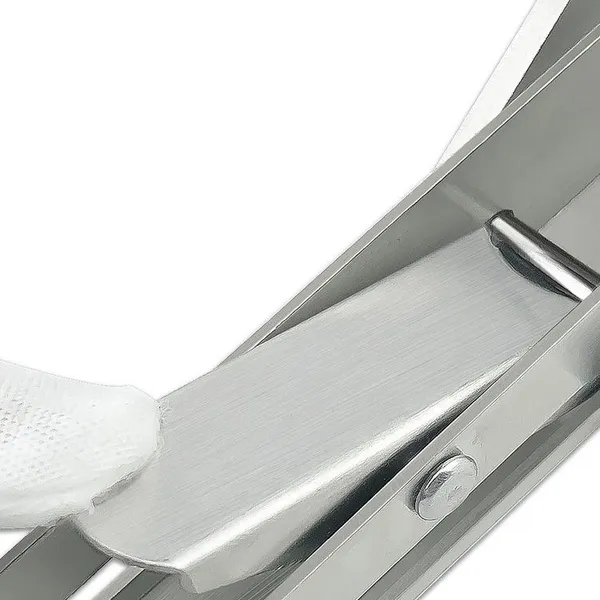 Heavy Duty Folding Table Metal Bracket Triangle Adjustable Mounting Folding Stainless Steel Shelf Bracket photo-3