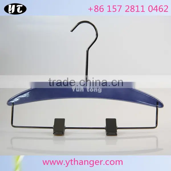 Custom Logo and Size Matched Sets Wooden Top Hanger photo-6