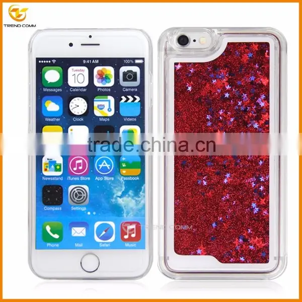 Wholesale New Fashion Liquid Hard Back Cover Case for Iphone 6 photo-2