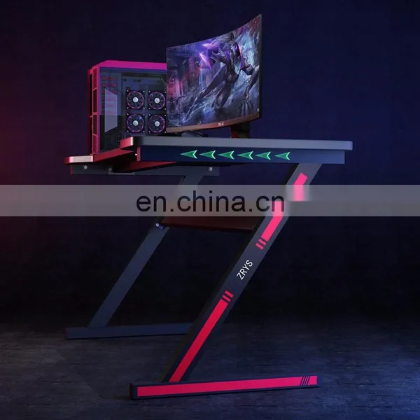 LGB Light Commercial Home Office Simple l Shaped Portable Sit Stand PC Computer Gaming Table Computer Desks photo-4
