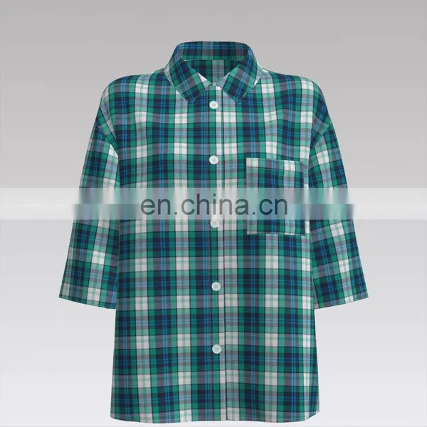 HIGH QUALITY DESIGN 100%COTTON YARN DYED CHECK photo-3