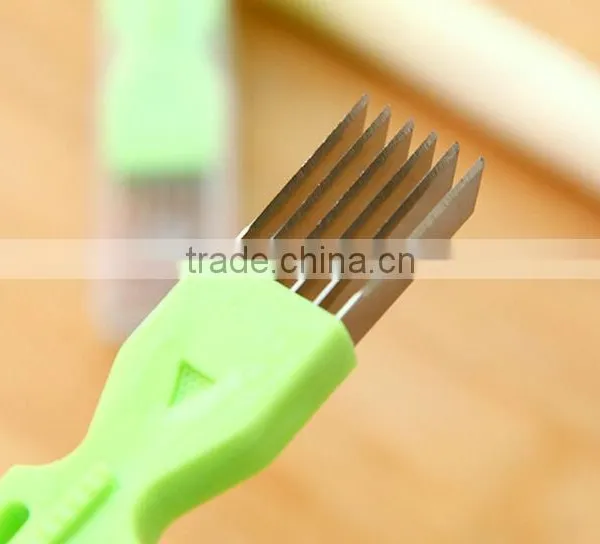 KH Small MOQ Welcomed Practical Shallot Slicer photo-3