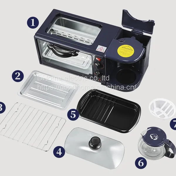 European Standard Breakfast Machine Multi-function Three-in-one（Wechat:13510231336） photo-3