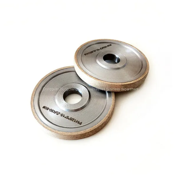 PH Metal Bonded Diamond Grinding Wheels Convex R30 Diamond 80 Mesh Hard Alloy Blade Forming Grinding photo-3