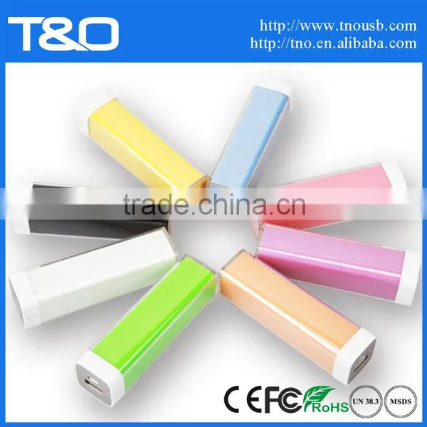 2600mah Lipstick Manual for Power Bank Emergence Usb Battery Charger photo-2