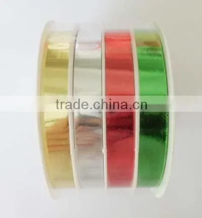 5mm Wide Ribbon With 4m Long and 4 Rolls Christmas Packing Ribbon Spool/ Giftwrap Ribbon photo-3