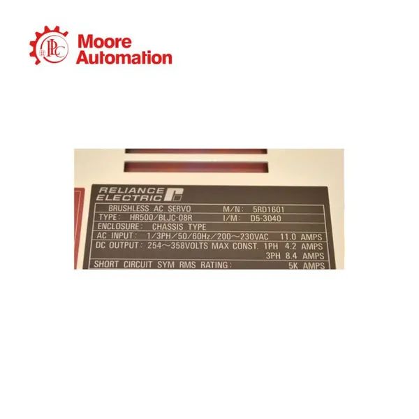 RELIANCE HR500 BLJC-08R 5RD1601 photo-5