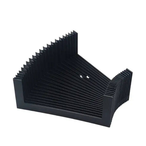 Manufacturer Supply PVC Fabric CNC Machine Accordion Dust Cover Nylon Bellows photo-2