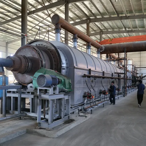 50tpd Waste Tyre Pyrolysis Plant From China Automatic Continuous Pyrolysis System photo-5