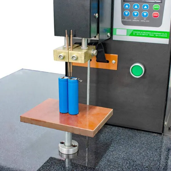 Battery Spot Welder, Lithium Battery Spot Welding Machine, Semi-automatic Lithium Battery Welding Machine, Gantry Frame Battery Cell Spot Welding Equipment photo-2