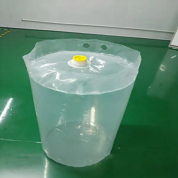 Recyclable PE Round Plastic Bags With UV Protection for Outdoor Storage photo-4