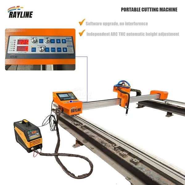 Portable Automatic Gantry Flame CNC Plasma Cutting Machine 220V Stepper Motor Stainless Steel for Steel Industries - New photo-4