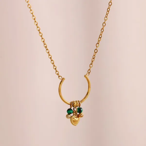 Stainless Steel Pendant Necklace, 316L Surgical Steel, 18 Inch, Hypoallergenic, No Nickel photo-5