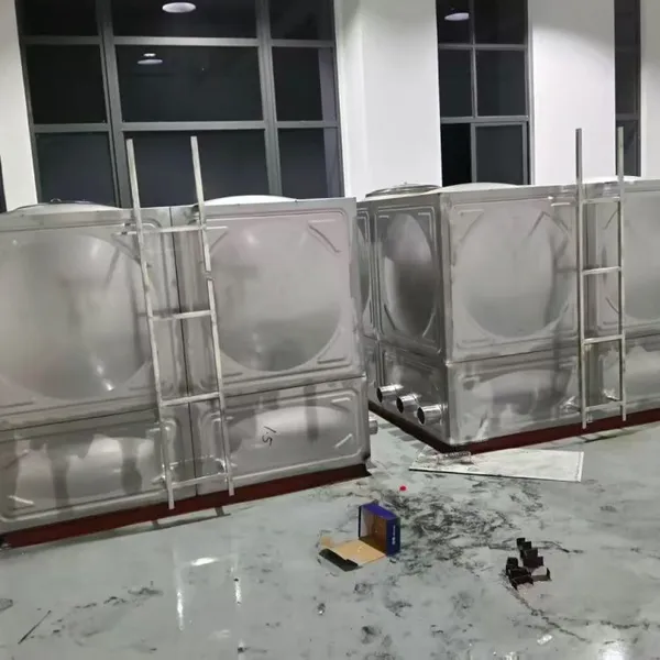 High Performance Porcelain Enamel Steel Bolted Panel Water Tank for Hotel Hot Water Supply