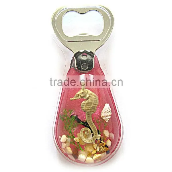 Sea Horse Promotional Custom Plastic Beer Funny Bottle Opener photo-2