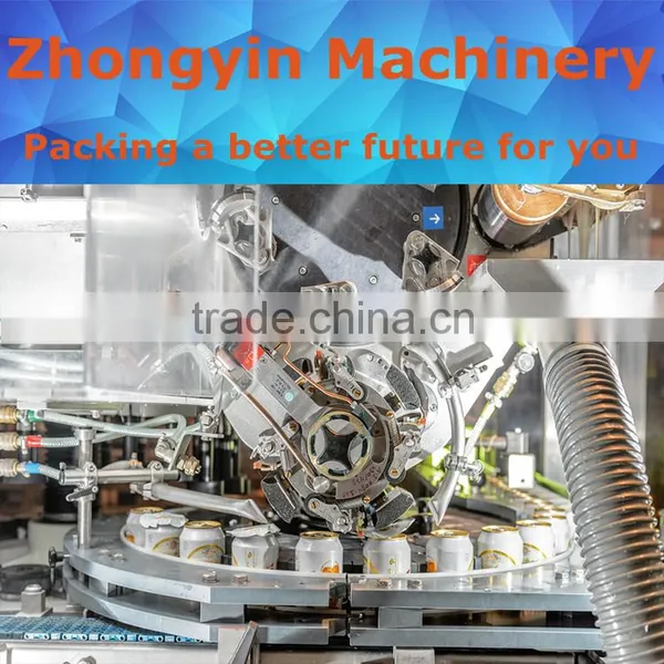 Brewers Choice Carbonated Drinks Aluminium Cans Soft Drink Beer Filling&capping Line