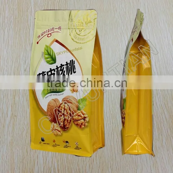 Resealable Snack Bag Stand Up Plastic Bag for Food BPA Free Reusable Pouch photo-4