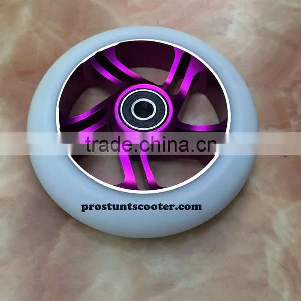 Pro Kick Scooter Parts Metal Core Scooter Wheels 110mm Supplier's Choice photo-3