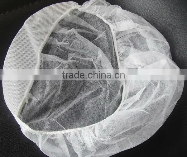 Disposable Non-woven Peak Cap Work Cap for Man photo-4