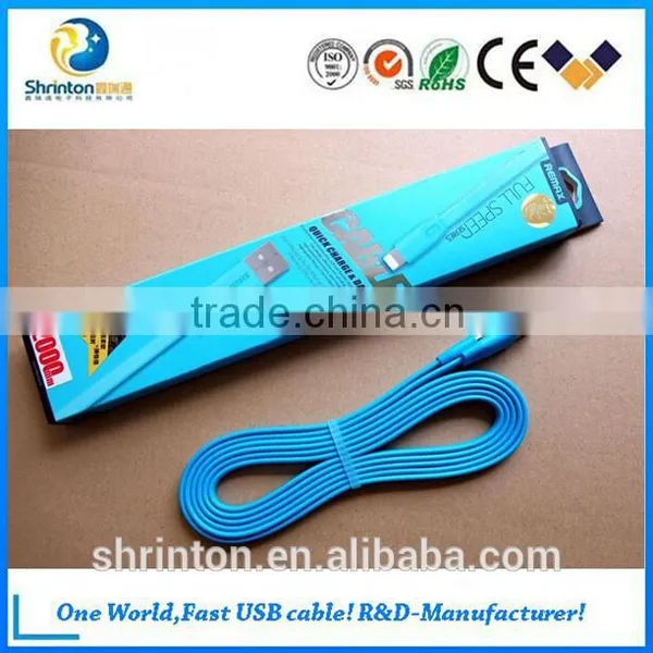 REMAX Brand USB Micro Cable Sync Cable For Iphone 6 5S Samsung HTC photo-2