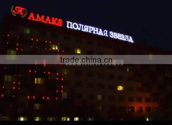 IP68 Certification Waterproof Led Outdoor Wall Light Decorative for Building Facade photo-4