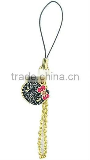Lovely Metal Cell Phone Straps