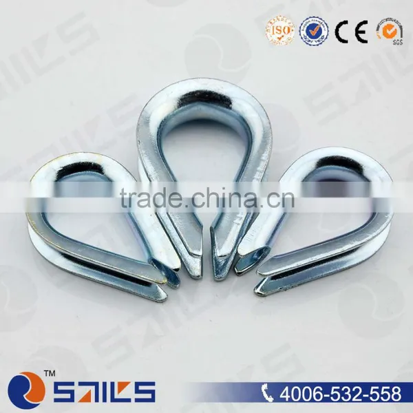 Carbon Steel DIN6899B Wire Rope Cable Thimble photo-3