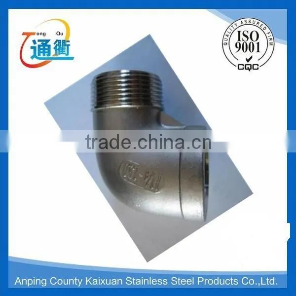 Made in China Casting 304 Stainless Steel 90 Degree Elbow photo-3