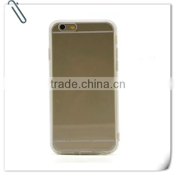 Clean TPU Mobile Phone Case For IPhone 6 With TPU Touching Frame Cover photo-4