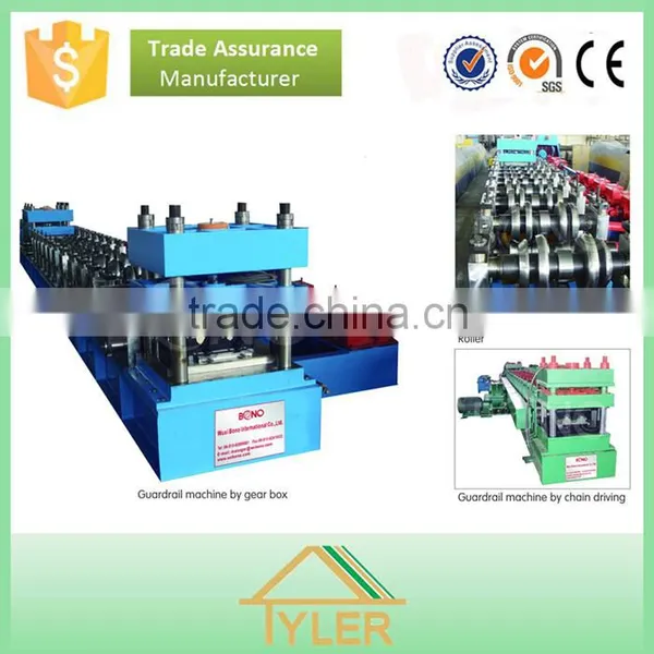 Guard rail highway guardrail roll forming machine manufacture