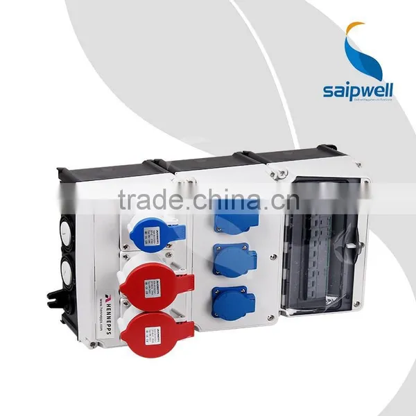SAIP/SAIPWELL High Quality Waterproof Socket Box Power Distribution Enclosure photo-3