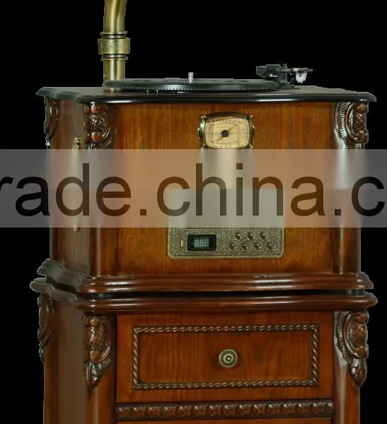 European Classic Phonograph With Bluetooth Faunction